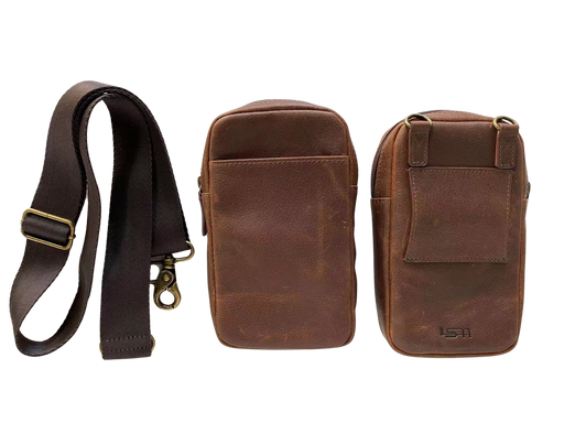 Genuine Leather Crossbody Phone Bag