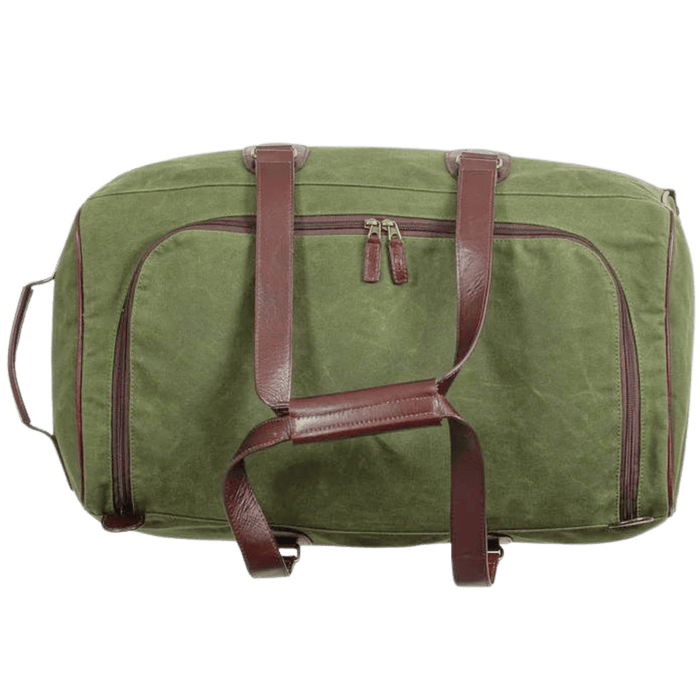 Duffel Bag, Maxwell Waxed Canvas Duffle Bag on Wheels