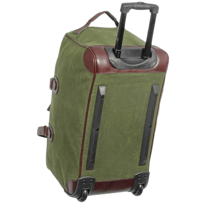 Duffel Bag, Maxwell Waxed Canvas Duffle Bag on Wheels