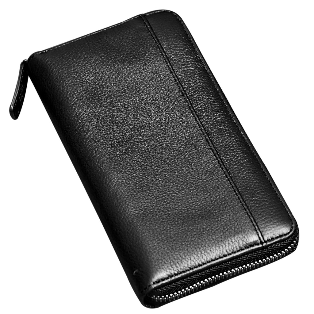 Sophia Zip-Around Leather Wallet – Travel & Everyday