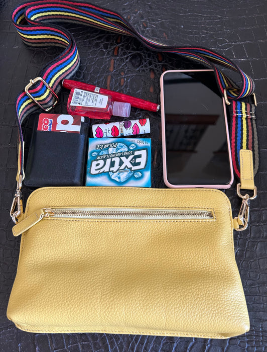 Sophia Full Grain Convertible Belt Bag Crossbody  (Waist Bag)