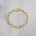 Gold Plated Link Bracelet 4