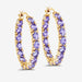 Radiant 5.10 Carat Genuine Tanzanite Sterling Silver Earrings: Timeless Elegance