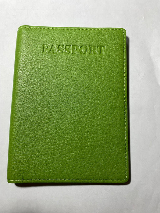 Sophia Genuine Leather Passport Cover, leather wallet