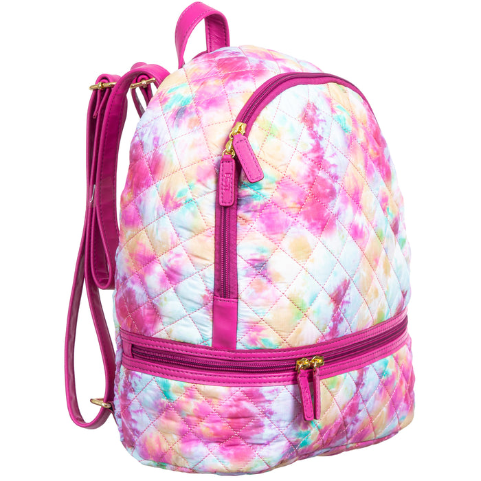 Alyssa Nylon Backpack, Quilted Backpack, Lightweighted Backpack - leathersilkmore.com