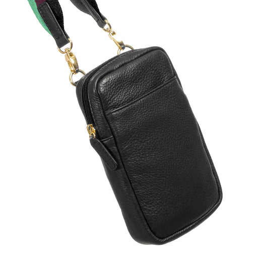 Sophia Full Grain Leather Phone Bag - leathersilkmore.com